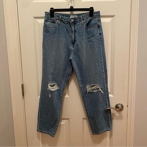 Daryl-Ann Denner by Pink Lily Blue Relaxed Distressed Jeans